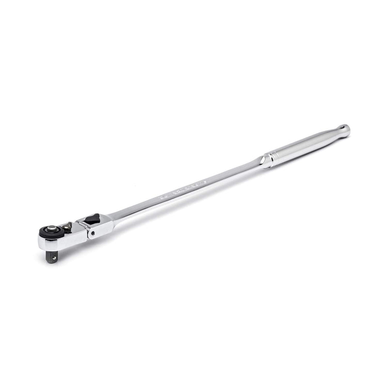  [AUSTRALIA] - GEARWRENCH 1/4" Drive 72 Tooth Quick Release Locking Flex Slim Head Ratchet, 12" - 81030