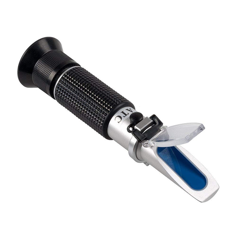 Brix Refractometer for Homebrew Beer Wort, Hobein Dual Scale Automatic Temperature Compensation 0-32% Specific Gravity Hydrometer with ATC Brix Refractometer - LeoForward Australia