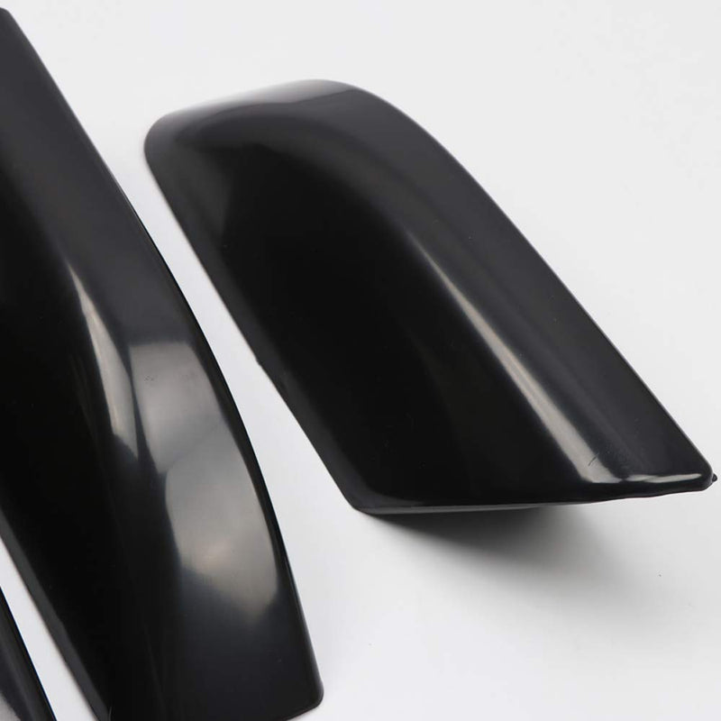  [AUSTRALIA] - HIGH FLYING Black Roof Rails Rack Leg Cover End Cap Protection Cover Shell for Toyota 4Runner N210 2003-2009