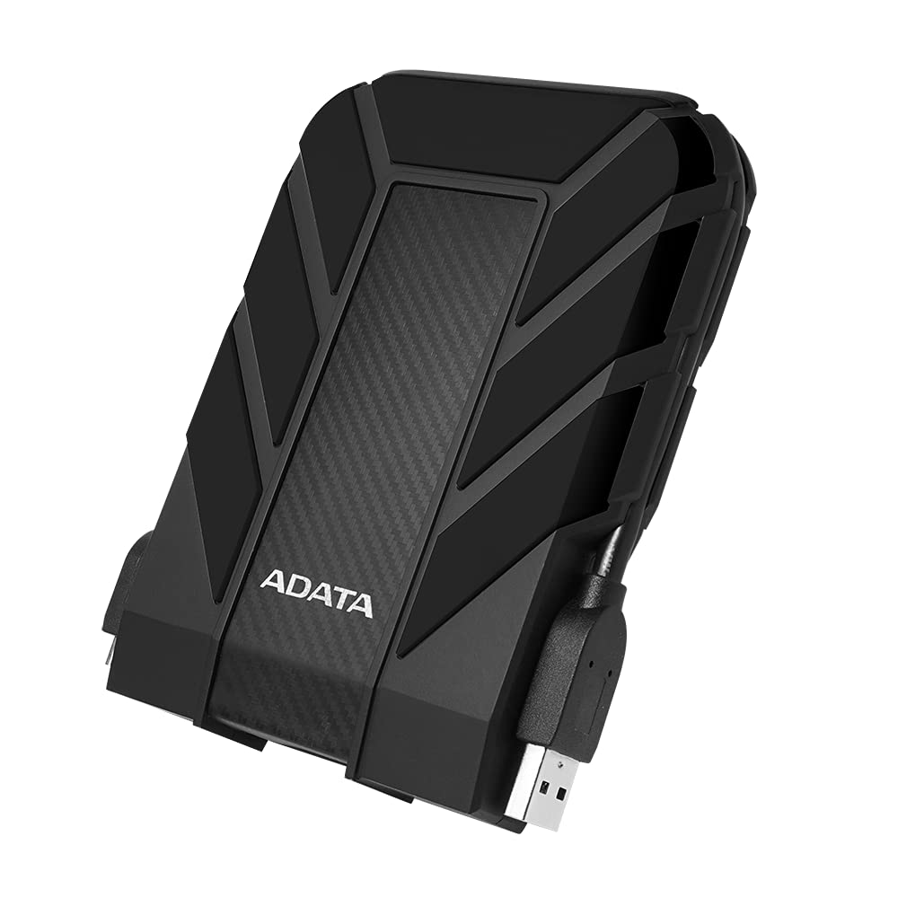  [AUSTRALIA] - ADATA HD710 Pro 2TB USB 3.1 IP68 Waterproof/Shockproof/Dustproof Ruggedized External Hard Drive, Black (AHD710P-2TU31-CBK) 2 TB BLACK PRO
