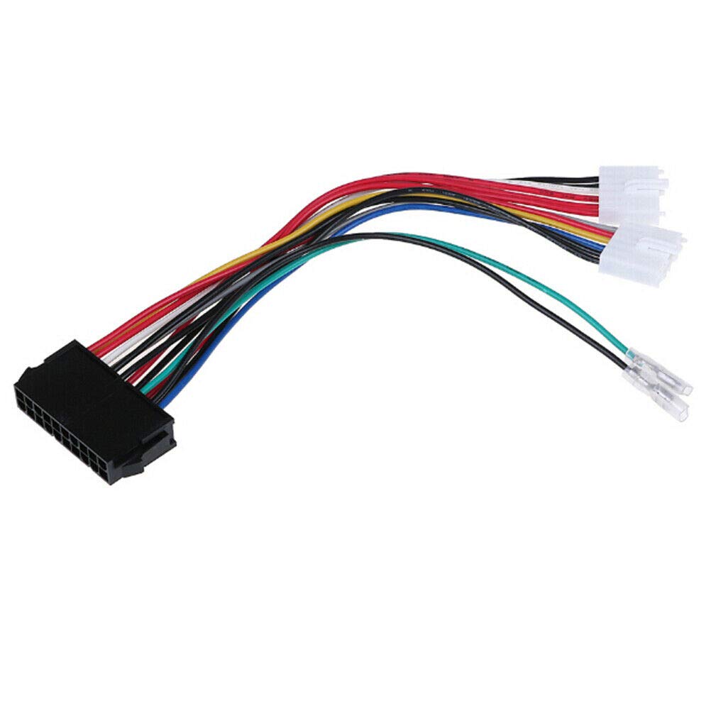  [AUSTRALIA] - 20P ATX to 2 Port 6Pin at PSU Converter Power Cable for Computer 286 386 486