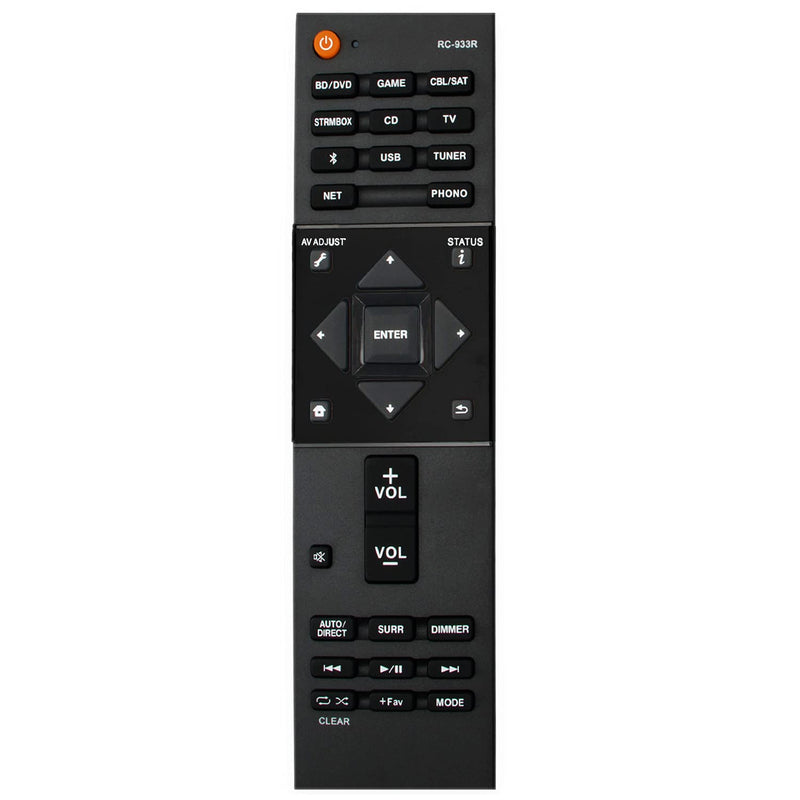  [AUSTRALIA] - RC-933R Replacement Remote Control Applicable for Pioneer AV Receiver VSX-S520D VSX-S520 SX-S30 SX-S30DAB VSXS520D VSXS520 SXS30 SXS30DAB