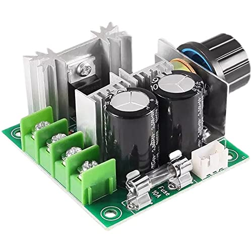  [AUSTRALIA] - 12V-40V 10A PWM DC Speed Controller Motor Speed Controller Module with Reverse Polarity Protection, high Current Protection 12V-40V 10A PWM DC Motor x1