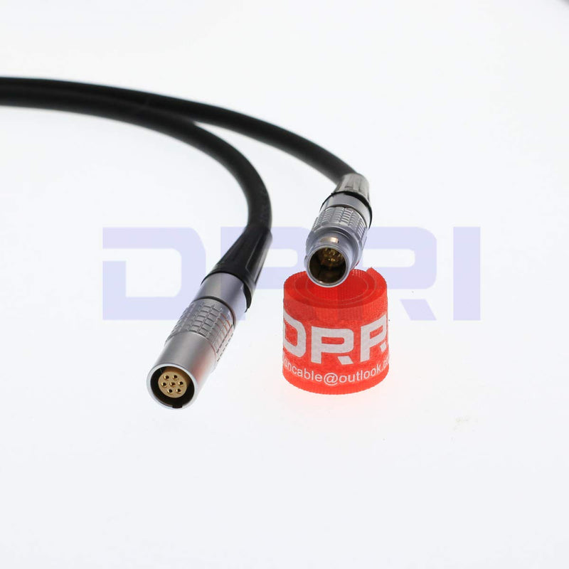  [AUSTRALIA] - DRRI High Flex 1B PHG 7pin Female to FGG 7pin Male Microphone Extension Cable for Norsonic Equipment 3M