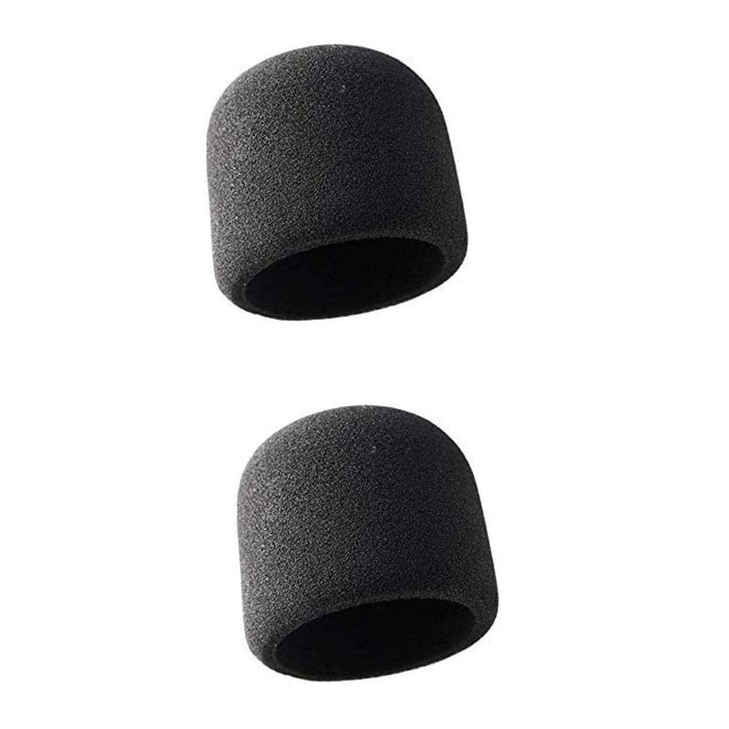  [AUSTRALIA] - 2.5 Inches Large Microphone Covers for Blue Yeti Professional Foam Windscreen Pop Filter for Mic Compatible with MXL,Audio Technica,Blue Yeti, Yeti Pro (2Pack)