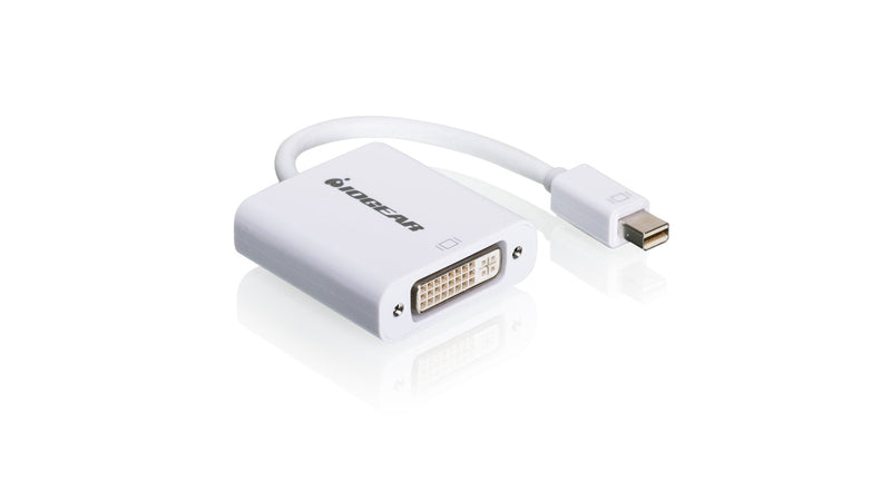  [AUSTRALIA] - IOGEAR Mini DisplayPort (M) to DVI (F) Adapter - Full HD 1080p - Thunderbolt Compatible - DVI 1.0 up to 1.65Gbps - MacBook Air/Pro - Microsoft Surface Pro/Dock - Monitor - Projector & More - GMDPDVIW6 Mini DisplayPort to DVI Adapter Cable