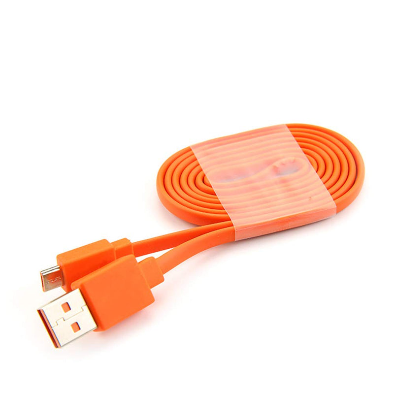 ToBySome Micro USB Fast Power Charging Charger Cable Cord Compatible with JBL Wireless Speaker Logitech UE Boom Android Phones 3.3ft (Orange) - LeoForward Australia