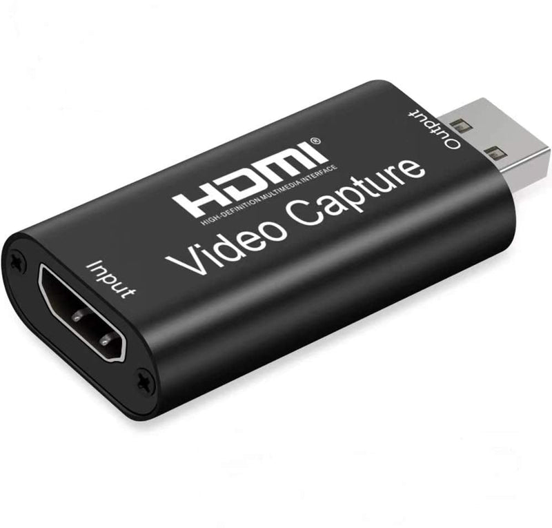  [AUSTRALIA] - HDMI Video Capture Card, 4K HDMI to USB2.0 Capture Card Full HD 1080P 30fps - Video Recording Via DSLR & Camcorder to Live Streaming Video Conference, Compatiable with Nintendo Switch, PS4, Xbox etc HVC1-2.0-Personal