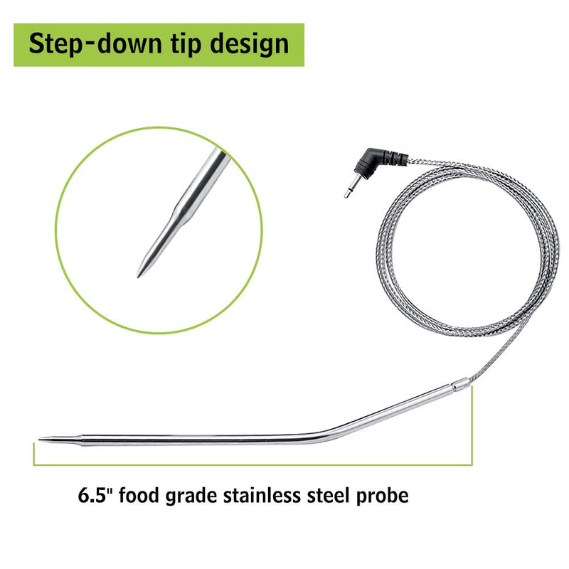 [AUSTRALIA] - Official ThermoPro Stainless Steel Probe Replacement Stainless Meat Probe for TP06S, TP07, TP610, TP16, TP16S