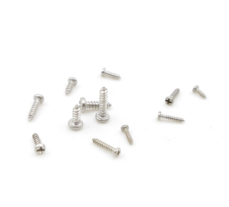  [AUSTRALIA] - HVAZI 12 Kinds M1 M1.2 M1.4 M1.7 304 Stainless Steel Phillips Rounded Head Small Self Tapping Screws Assortment Kit