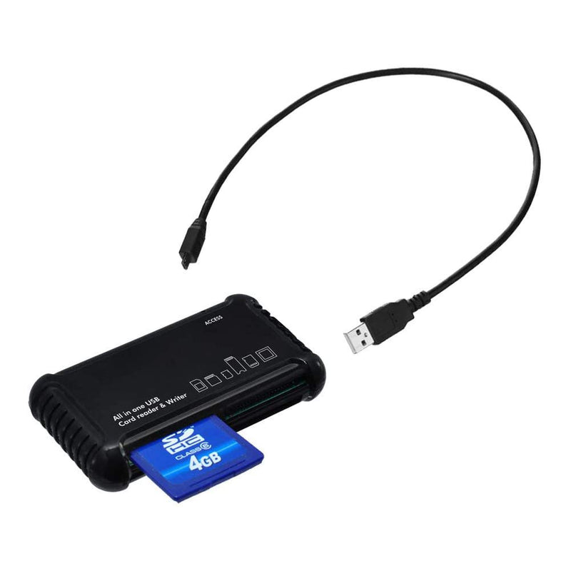 High Speed All-in-1 Memory Card Reader/Writer for SD/SDHC, Micro SD, CF, XD, MS/Pro & Duo Cards - LeoForward Australia
