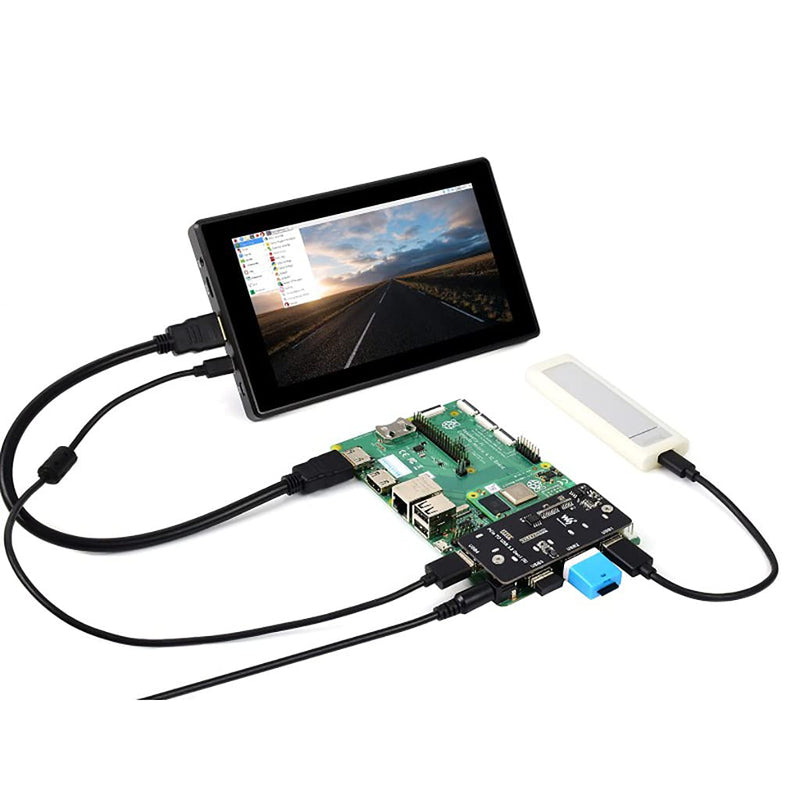  [AUSTRALIA] - PCIe to USB 3.2 Gen1 Adapter Designed for Raspberry Pi Compute Module 4 IO Board(CM4), 4X High Speed USB Ports,Compatible with USB 3.0/2.0/1.1 PCIe TO USB 3.2 Gen1 (B)