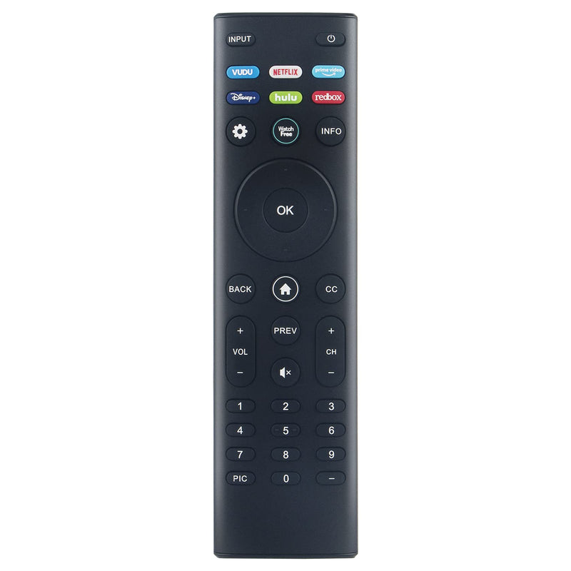  [AUSTRALIA] - XRT140L Replacement Remote Control Compatible with Vizio Smart TV P65Q9-H1 P75Q9-H61 P85QX-H1 V605-H3 V505-H9 M50Q7-H1 M55Q7-H61 M65Q7-H61 OLED55-H1 Vudu Netflix Prime Video Disney Hulu Redbox Button