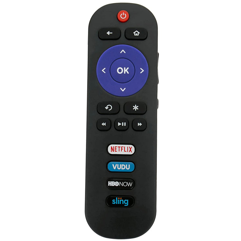 RC280 Replacement Remote Control Applicable for TCL Roku TV with HBONOW Vudu Netflix Sling Shortcut Buttons 32S3850A 32S3850B 32S3850P 48FS3750 55FS3750 40FS3800 50FS3800 40FS4610R 48FS4610R 50FS3750 - LeoForward Australia