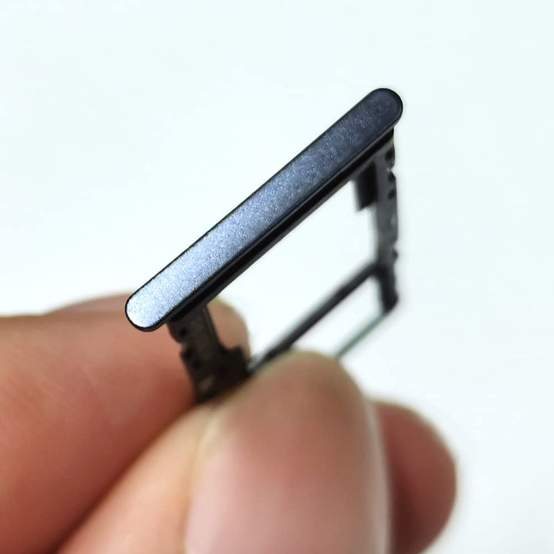  [AUSTRALIA] - for Moto G 5G 2022 SIM Card Tray Replacement Sim Card Slot Holder for Motorola Moto G 5G 2022 Sim Card Tray & Micro SD Sim Card Holder Repair Part with Opening Needle Black