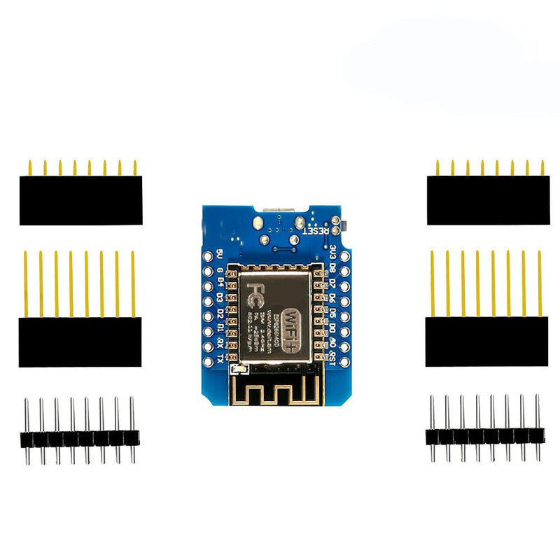  [AUSTRALIA] - Dorhea 7PCS ESP8266 ESP-12F Development Board NodeMcu D1 Module for ESP8266 ESP-12F 4M Bytes WLAN WiFi Internet Development Board 7