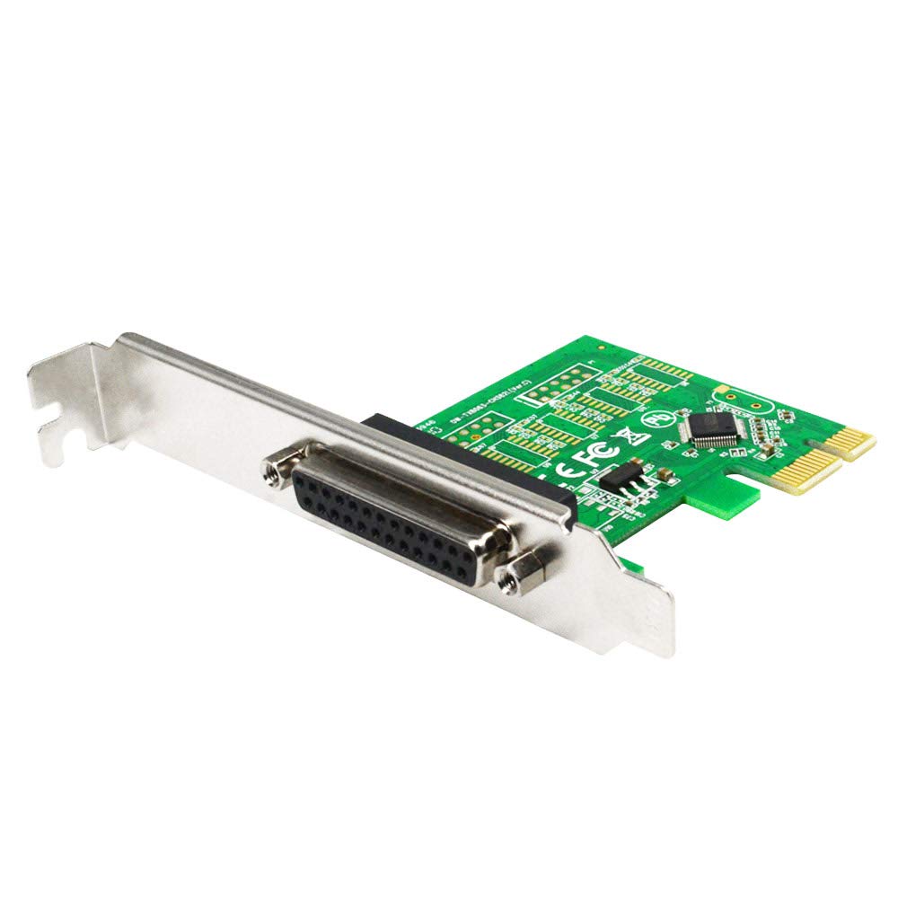 [AUSTRALIA] - GODSHARK PCIe Parallel Port Expansion Card, PCI Express to DB25 LPT Converter Adapter Controller for Desktop with Low Bracket, Support SPP / PS2 / EPP / ECP Modes