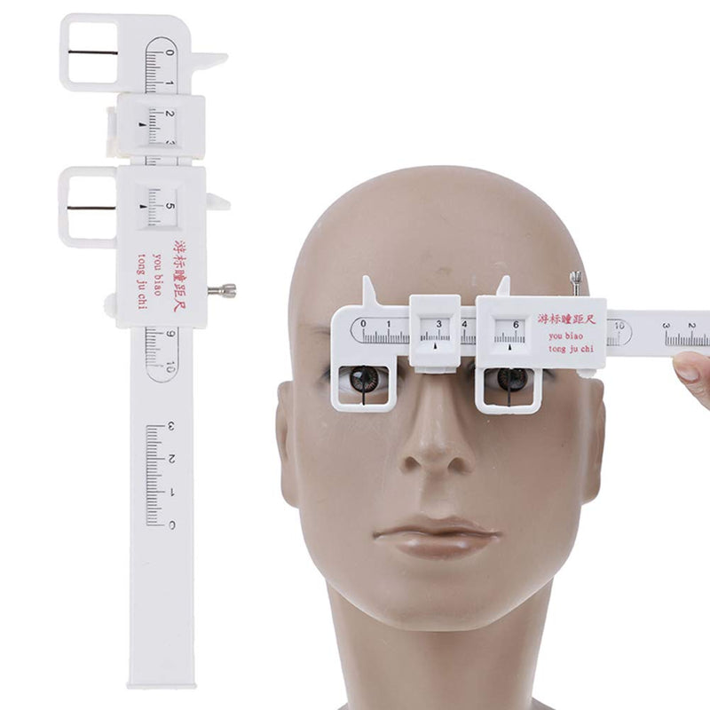  [AUSTRALIA] - TableRe Measure Optical Vernier PD Ruler Pupil Distance Meter Eye Ophthalmic Tool (1 Pack)