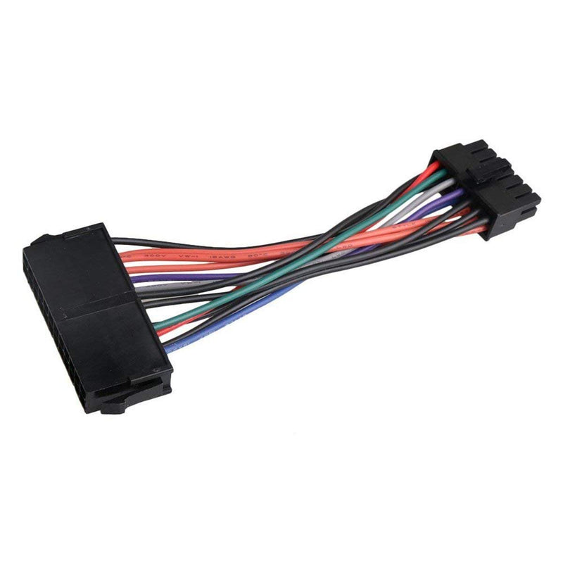  [AUSTRALIA] - NEORTX 24 Pin to 14 Pin PSU Main Power Supply ATX Adapter Cable Plug and Play for Lenovo IBM PC and Server