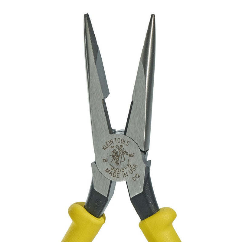  [AUSTRALIA] - Klein Tools J203-8 Needle Nose Pliers with Cutter, Heavy Duty 8-Inch Journeyman