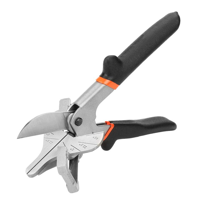  [AUSTRALIA] - Multi Angle Shear Miter Gasket Shear Trim Cutter 0°-135°Adjustable 72 Tooth Ratchet Hand Replaceable Blade