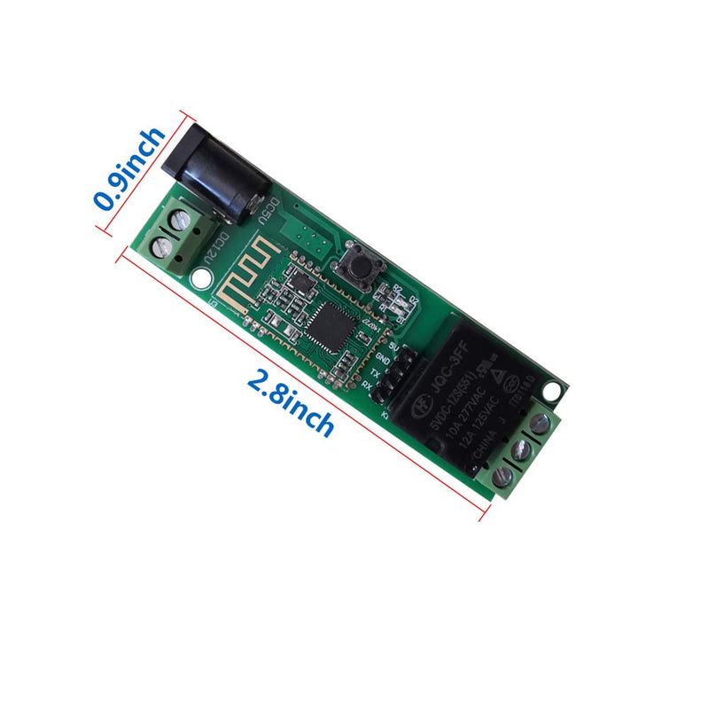 DSD TECH 12V Bluetooth Relay Module for Remote Control Switch Compatible with iPhone and Android 4.3 - LeoForward Australia