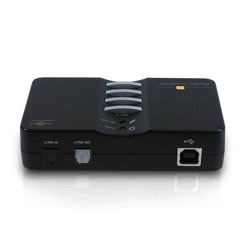  [AUSTRALIA] - Vantec NBA-200U USB External 7.1 Channel Audio Adapter (Black) USB 2.0 To 7.1 Channel Audio