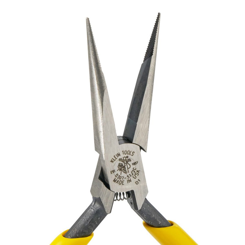  [AUSTRALIA] - Klein Tools D307-51/2C Long-Nose Pliers, Slim, 1/32-Inch Point Diameter, 5-Inch