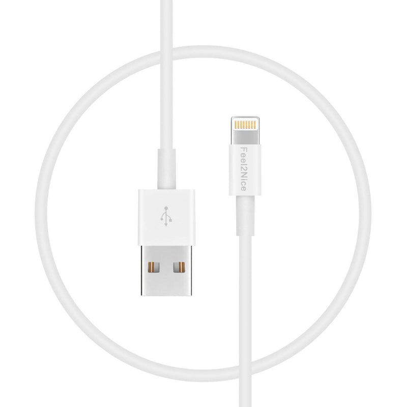 5 Pack (Apple MFi Certified) iPhone Charger 10 ft,Long Lightning Cable 10 Foot,High Fast 10 Feet Apple Charging Cables Cord Connector for iPhone 12 Mini 12 Pro Max 11 Pro MAX XS Xr X 6 AirPods White - LeoForward Australia