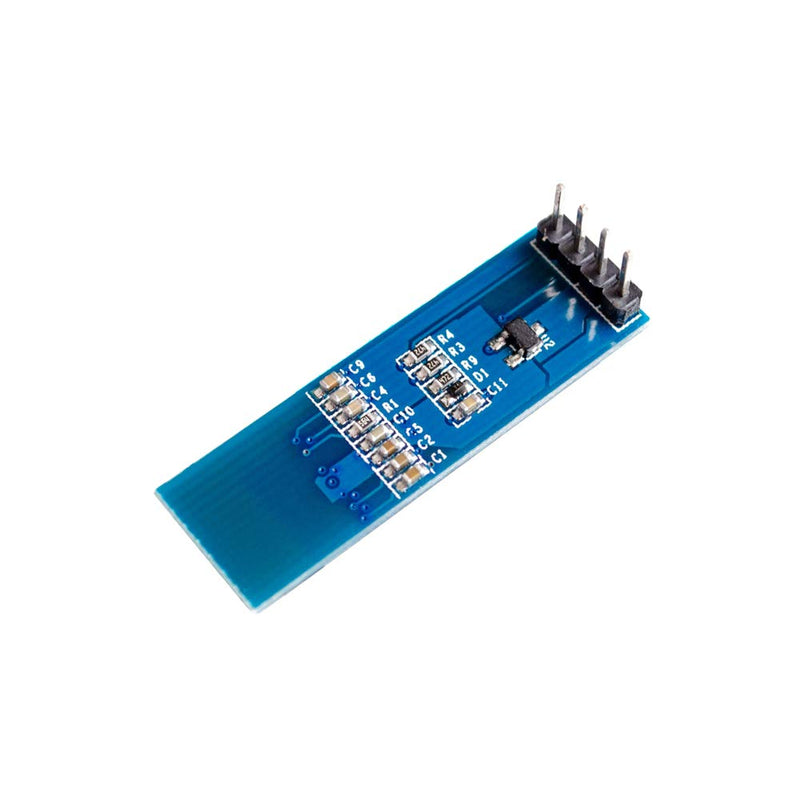  [AUSTRALIA] - Treedix 2pcs 0.91 inch OLED Display Module White Blue Color Display I2C Interface SSD1306 OLED Screen Driver DC 3.3V~5V Compatible with Arduino Raspberry Pi