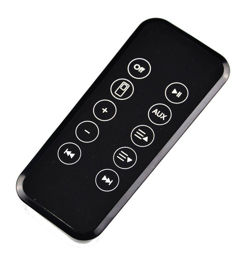 Motiexic Remote Control Compatible with Bose Sounddock 10 AM316536 AM314136 Bose Sounddock Series II,Series III, Portable HAS AUX Button for aux inputs with CR2025 Battery Silicone Button Key Design - LeoForward Australia