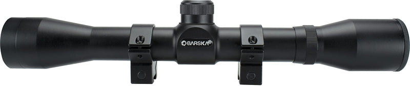  [AUSTRALIA] - BARSKA 4x32 Plinker-22 Riflescope w/ 3/8-Inch Dovetail Rings , Black