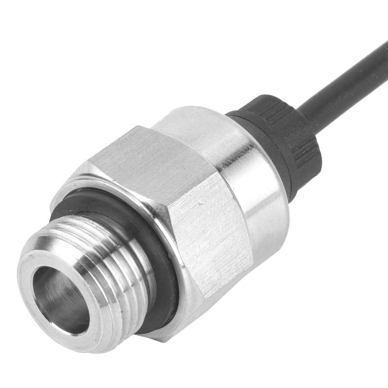  [AUSTRALIA] - Pressure Transmitter, Walfront 1PC G3 / 8 Screw Terminal Protection IP65 Analog Signal High Accuracy Water Pressure Sensor 0~2/5/10/20/30/40/50 BAR Optional(0-10BAR) 0-10BAR