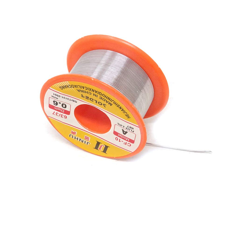  [AUSTRALIA] - yueton Tin Lead Rosin Core Solder 63/37 Active Solder Wire With Resin Core for Electrical Repair Soldering Purpose in 1.8 oz 0.6mm