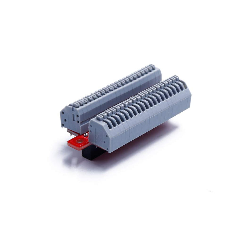  [AUSTRALIA] - Treedix Mini 40pin Pinout GPIO Spring Terminal Block Breakout Expansion Solderless Board Module Compatible with Raspberry Pi