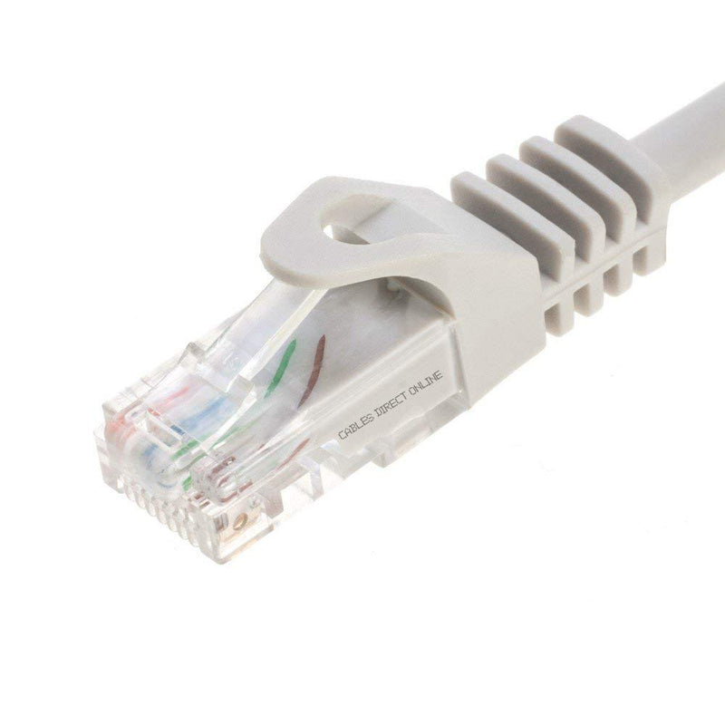 Cables Direct Online Snagless Cat6 Ethernet Network Patch Cable Gray 5 Feet 5ft - LeoForward Australia