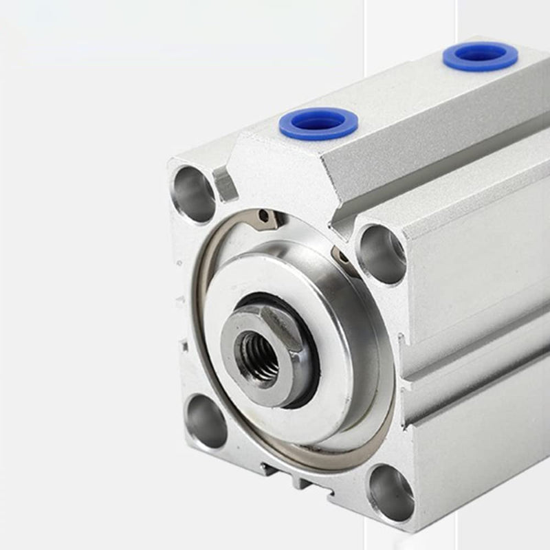  [AUSTRALIA] - Othmro SDA80 x 20 Sealing Thin Air Cylinder Pneumatic Air Cylinders, 80mm/3.15inch Bore 20mm/0.79inch Stroke Aluminium Alloy Pneumatic Components for Pneumatic and Hydraulic Systems 1pcs SDA80x20