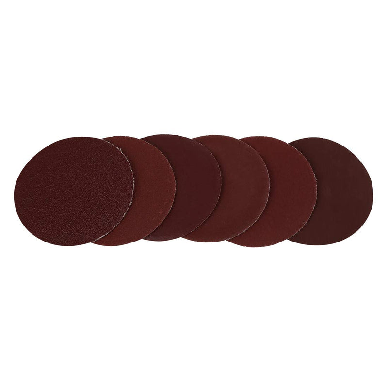  [AUSTRALIA] - uxcell 120 Pcs 2 Inch Hook and Loop Sanding Discs 100 240 600 800 1000 2000 Assorted Grits Sandpaper