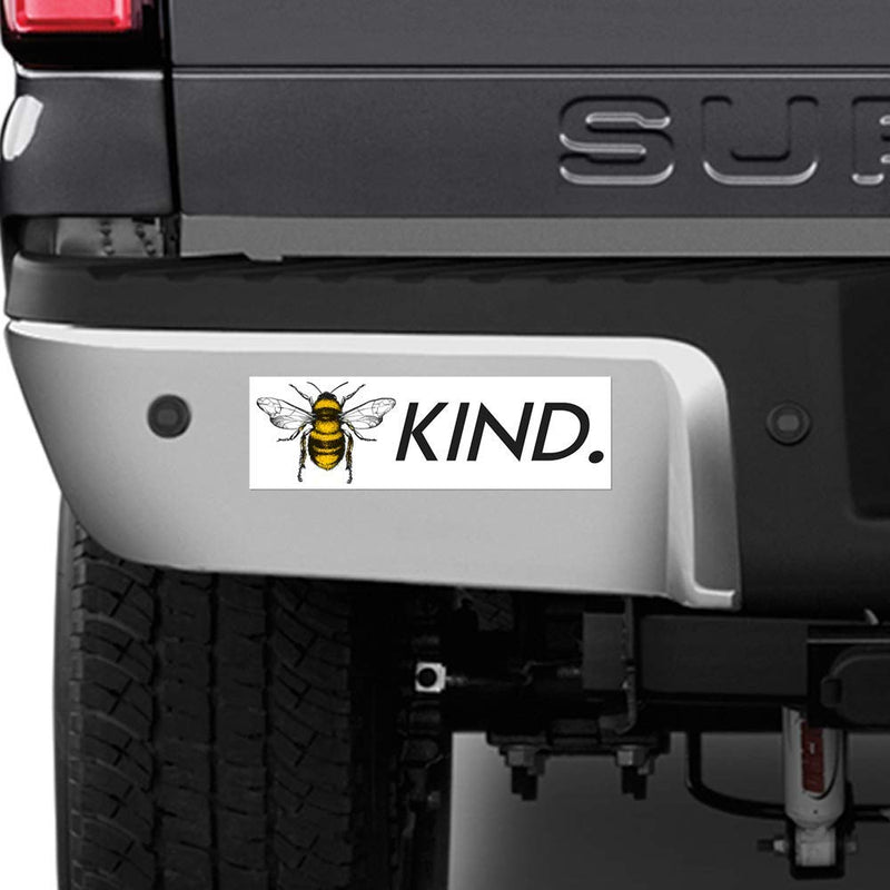  [AUSTRALIA] - IT'S A SKIN Bee Kind | Vinyl Sticker Decal for Laptop Tumbler Car Notebook Window or Wall | Funny Novelty Decal
