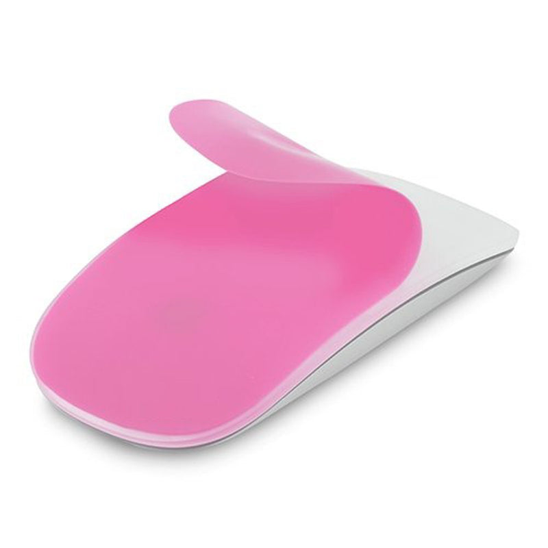 JIFF 2 in 1 Bundle - Silicone Soft Skin Protector Covers for Apple Magic Keyboard (MLA22LL/A) with US Layout and MAC Apple Magic Mouse (Pink) Pink - LeoForward Australia
