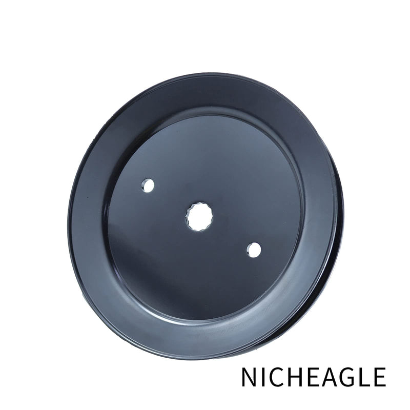  [AUSTRALIA] - NICHEFLAG 197473 Pulley Compatible with Ariens 21546446, 197473 Pulley Craftsman, Pulley 532195945, 195945, 532197473 Pulley, 705115 709731, Oregon 78-062