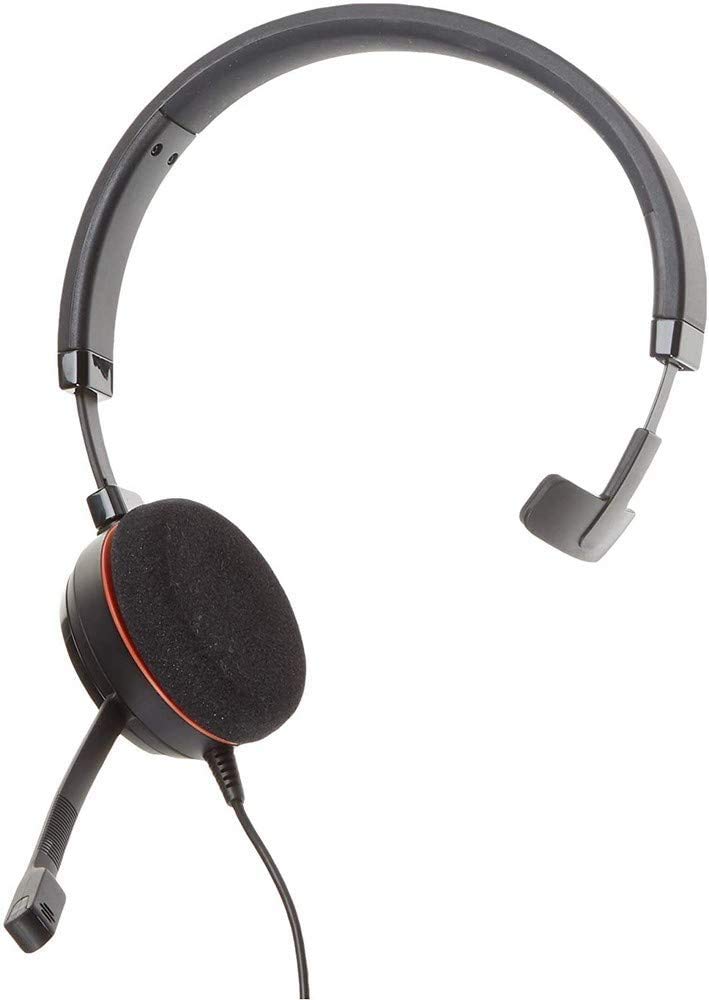  [AUSTRALIA] - Jabra Evolve 20 MS Teams Wired Headset, Mono Telephone Headset for Greater Productivity, Superior Sound for Calls and Music, USB Connection, All Day Comfort Design