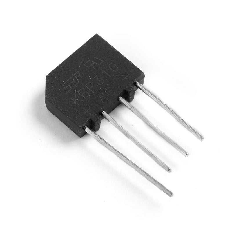 Bridgold 20pcs KBP310 Bridge Rectifier Diode Single Phase, 1000 V/3A,Full Wave 3 Amp 1000Volt Electronic Silicon Diodes,4Pins - LeoForward Australia