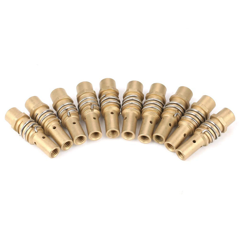  [AUSTRALIA] - 10pcs Tips Holders MIG Welder Consumable Accessory Fit for 15AK Torch Gun, Accessoire for MIG Welding