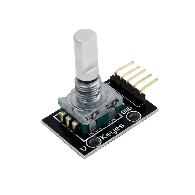  [AUSTRALIA] - DEVMO 2PCS KY-040 Rotary Encoder Module Brick Sensor Development Board Compatible with Ar-duino Raspberry Pi SMT32 Development Board