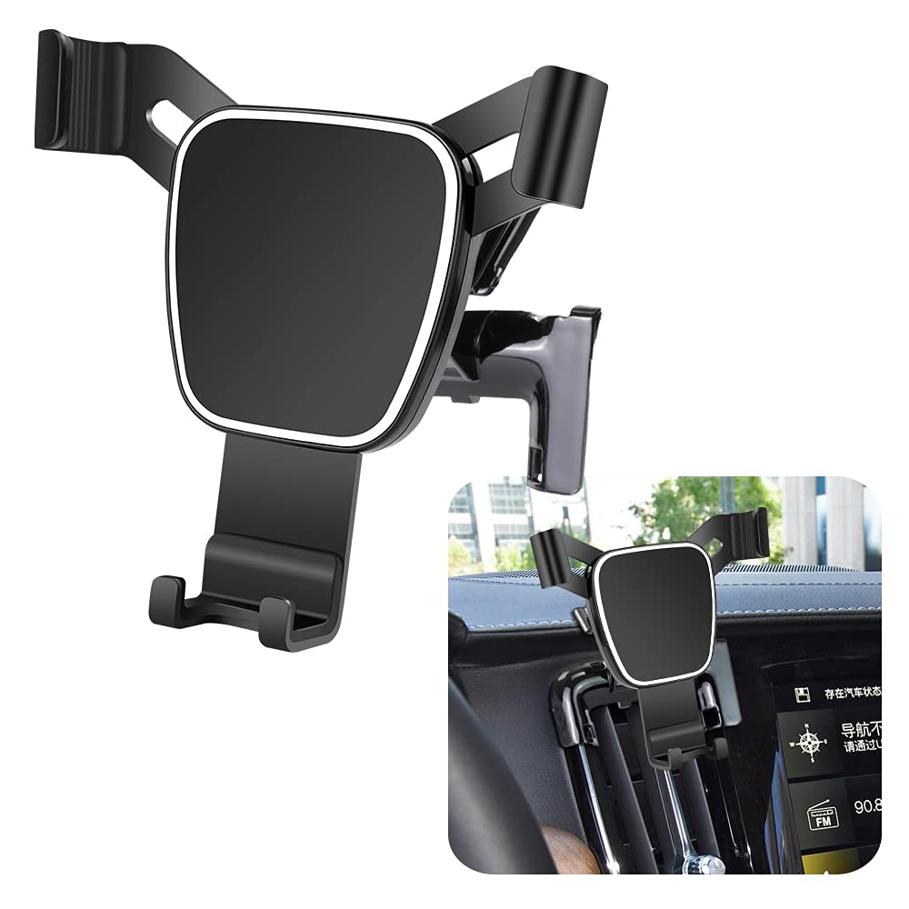  [AUSTRALIA] - musttrue LUNQIN Car Phone Holder for 2017-2023 Volvo S90 Auto Accessories Navigation Bracket Interior Decoration Mobile Cell Phone Mount