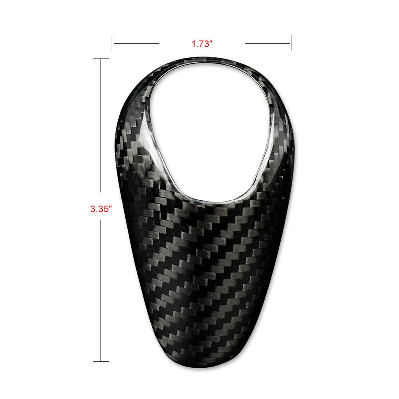 AIRSPEED Gear Shift Knob Cover Interior Trim for BMW M2 F87 M3 F80 M4 F82 M5 F83 F10 F12 F13 X5M F85 X6M F86 Accessories, Carbon Fiber Style A - LeoForward Australia