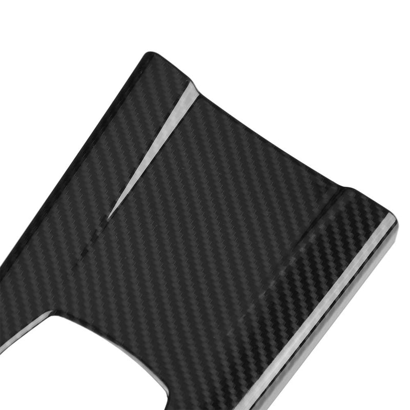  [AUSTRALIA] - Suuonee Multimedia Panel Cover, Carbon Fiber ABS Interior Multimedia Panel Cover Trim Fir For 3 Series F30 F34 4 Series F33 F36