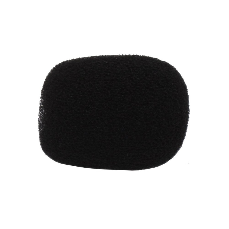  [AUSTRALIA] - Leen4You Microphone Cover Black 30x8mm(1.18"x0.31") Mic Headset Windscreen Small Foam Covers Mic Cover (Pack of 10)