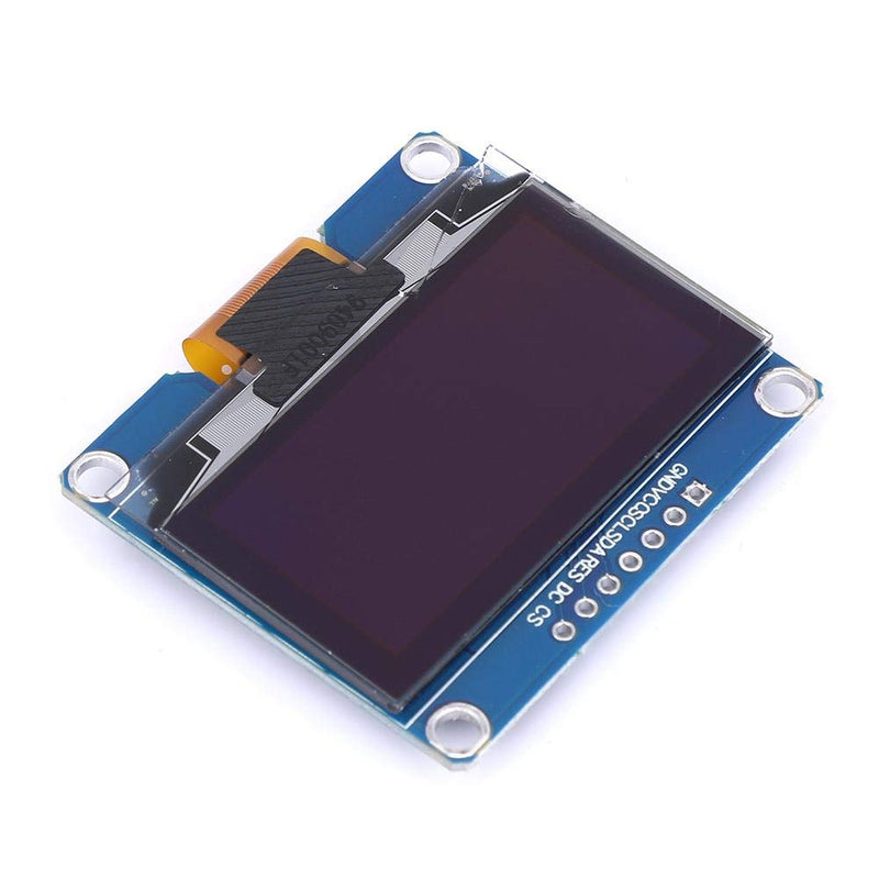  [AUSTRALIA] - 1.54 Inch OLED Module 128 x 64 White Yellow Blue SSD1309 Driver I2C Interface Display Module (White)